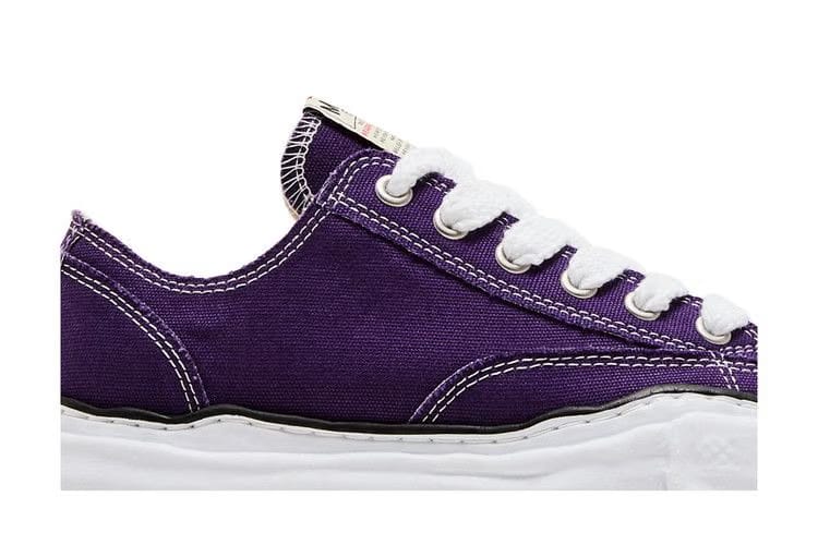 Maison Mihara Yasuhiro Peterson OG Sole Canvas Low Purple