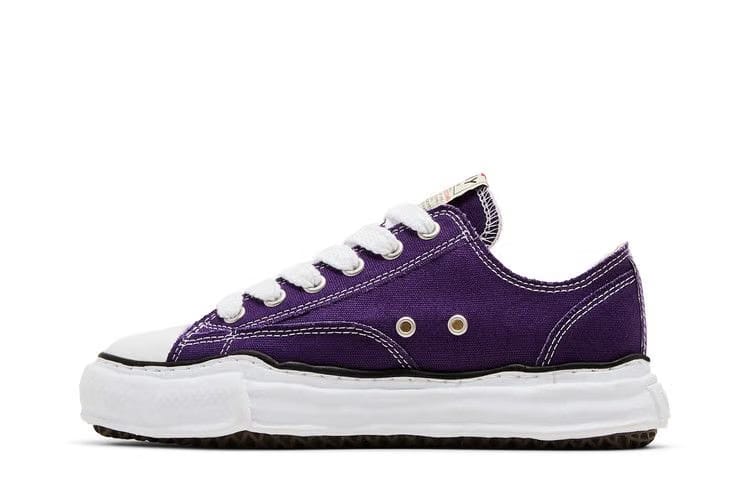 Maison Mihara Yasuhiro Peterson OG Sole Canvas Low Purple