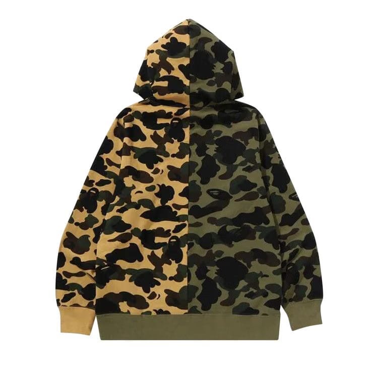 BAPE 1st Camo Separate Pullover Hoodie Multicolor