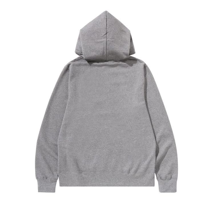 BAPE I Love BAPE Pullover Hoodie Grey