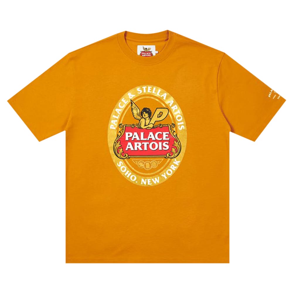 Palace x Stella Artois Coaster T-Shirt Gold
