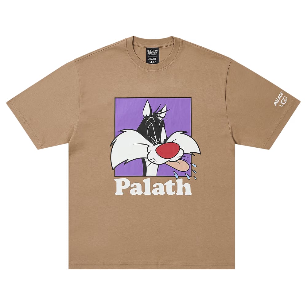Palace x UGG Looney Tunes T-Shirt Chestnut