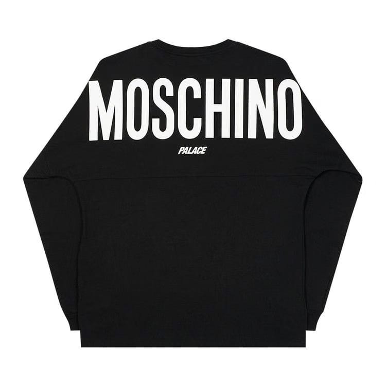 Palace x Moschino Cow Long-Sleeve Black