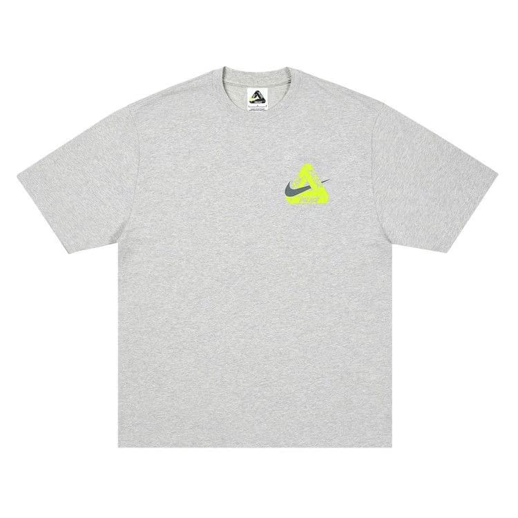 Palace x Nike Tri Swoosh T-Shirt Grey Marl