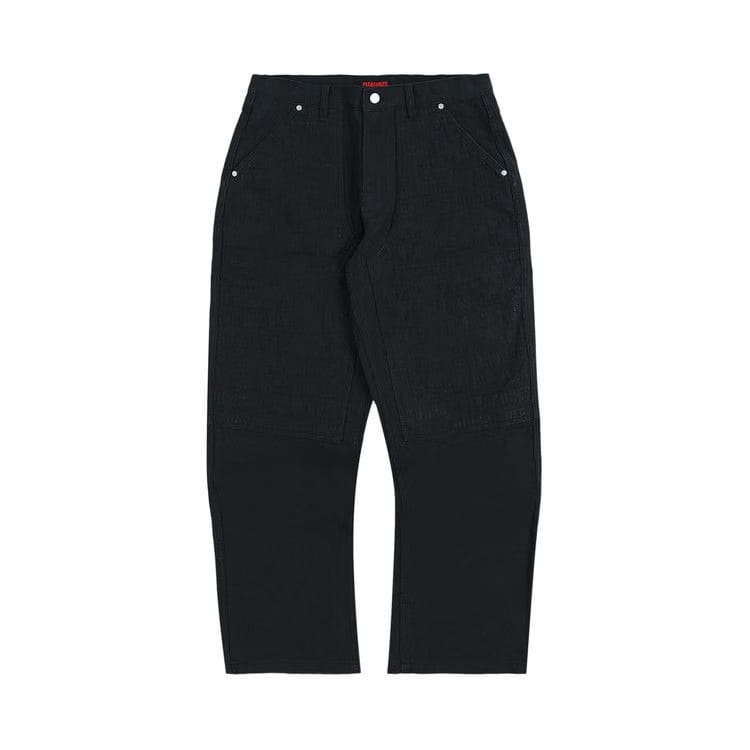Pleasures Impact Double Knee Pants Black