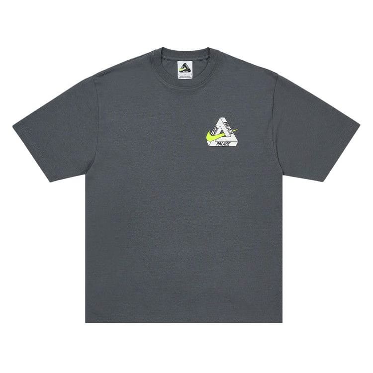 Palace x Nike Tri Swoosh T-Shirt Charcoal