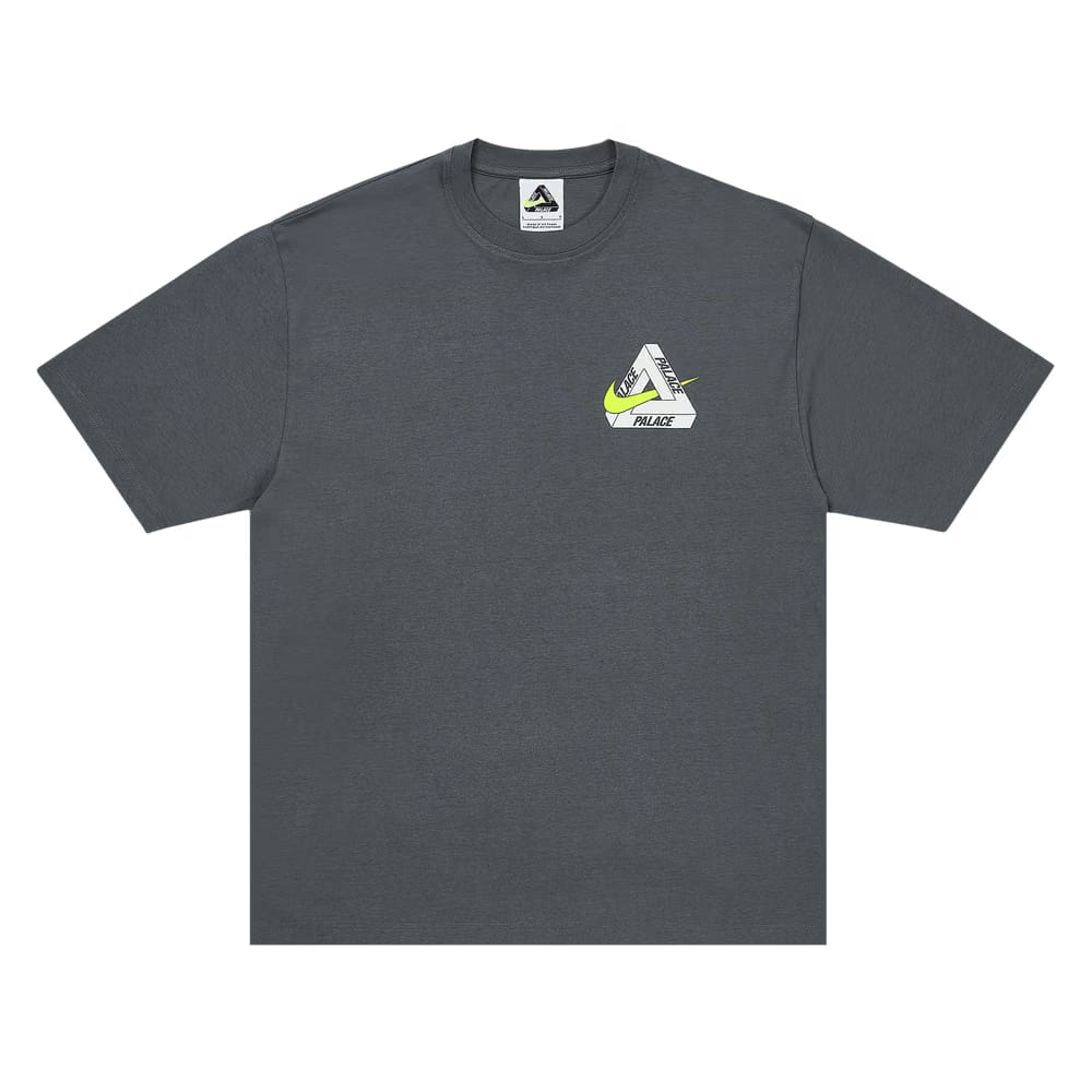 Palace x Nike Tri Swoosh T-Shirt Charcoal