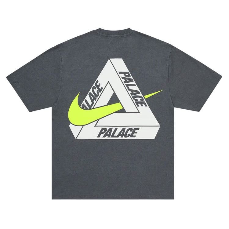 Palace x Nike Tri Swoosh T-Shirt Charcoal