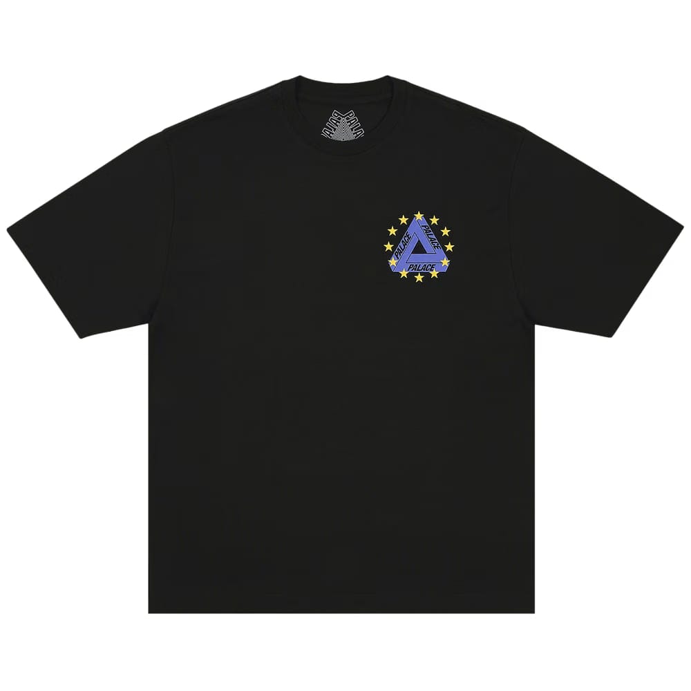 Palace Eu Tri T-Shirt Black