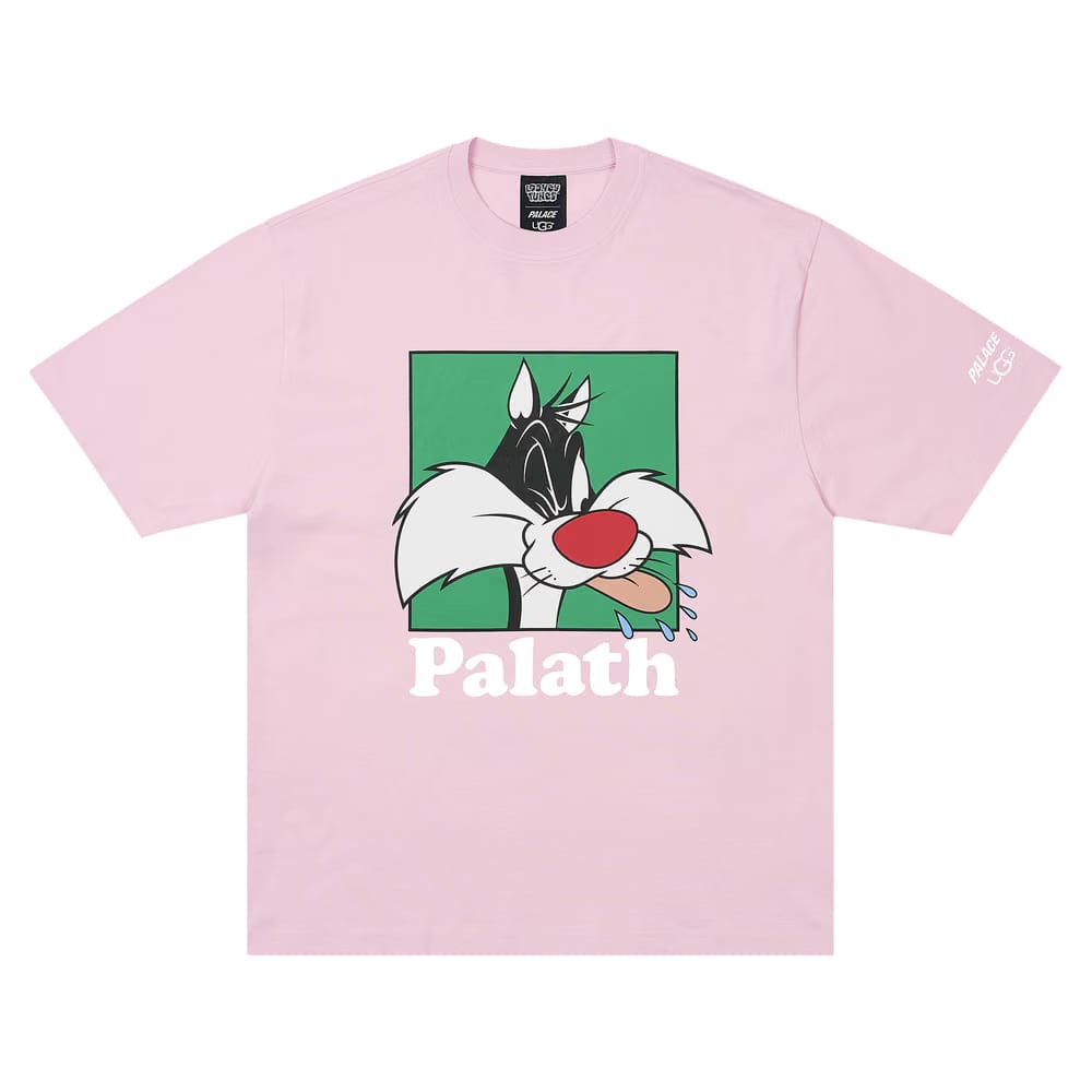 Palace x UGG Looney Tunes T-Shirt Pink