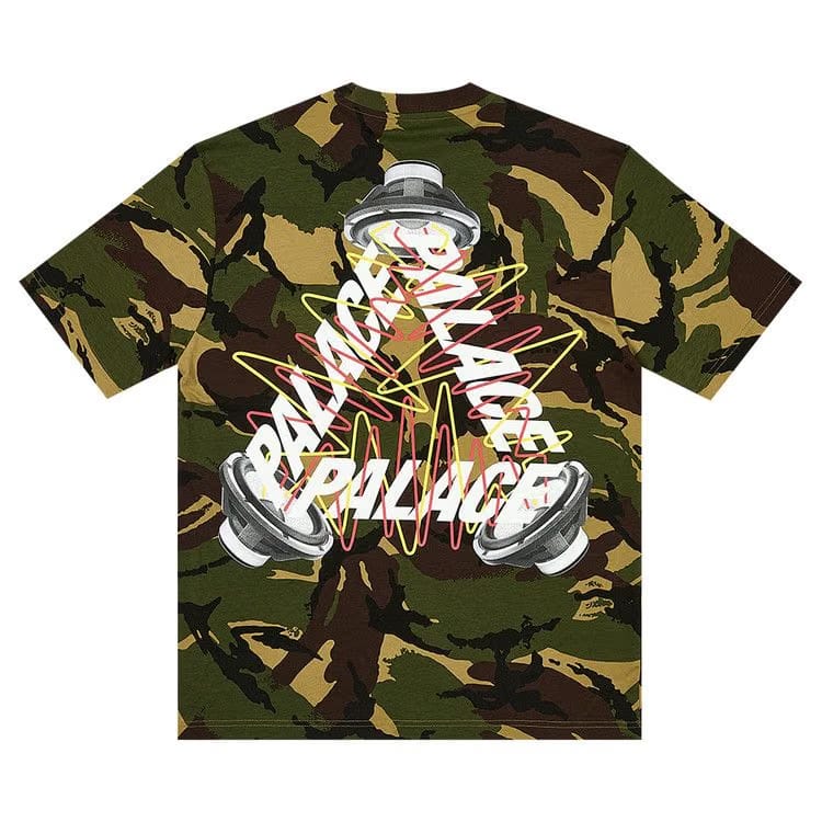 Palace Speaker P-3 T-Shirt Woodland Camo