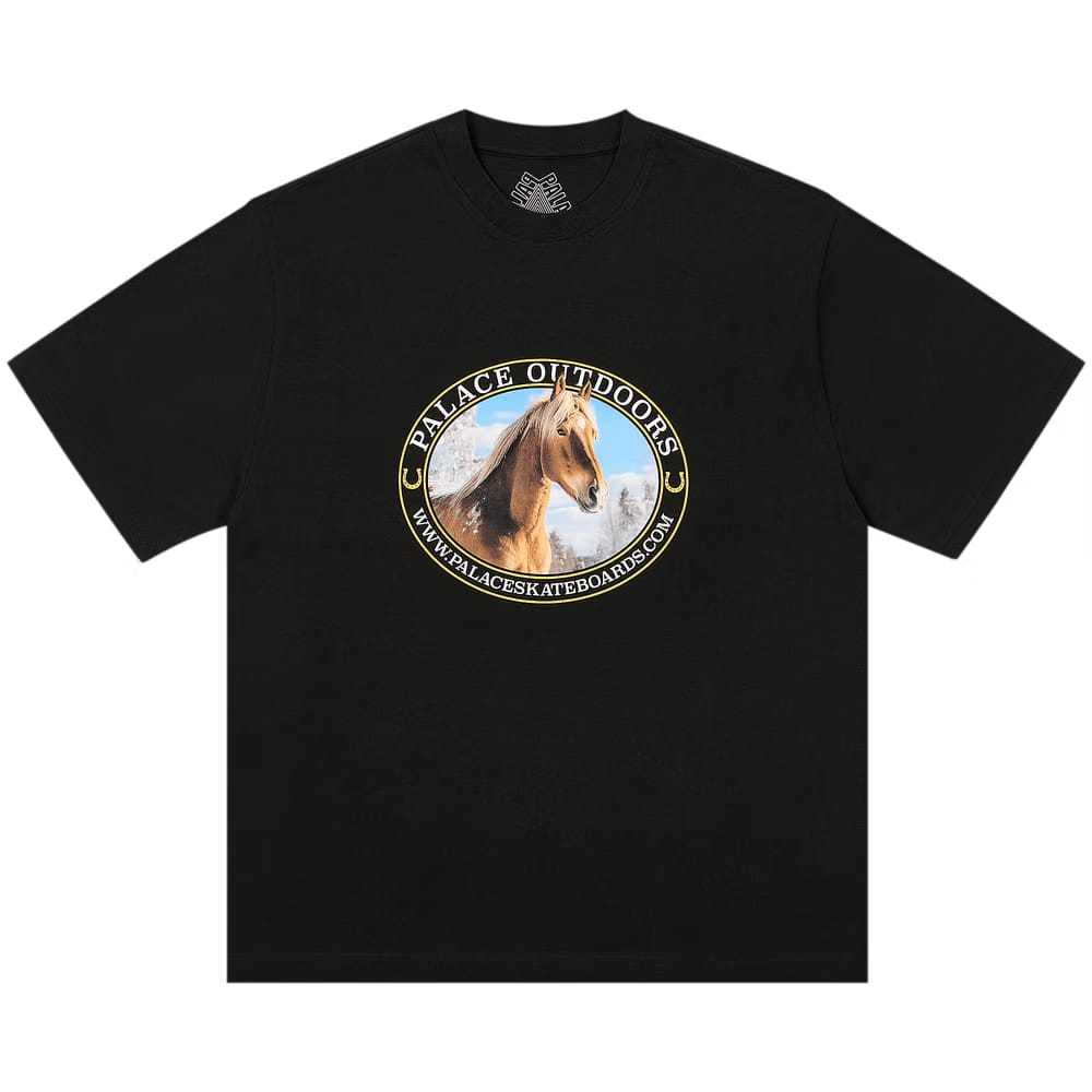Palace Equestrian T-Shirt Black