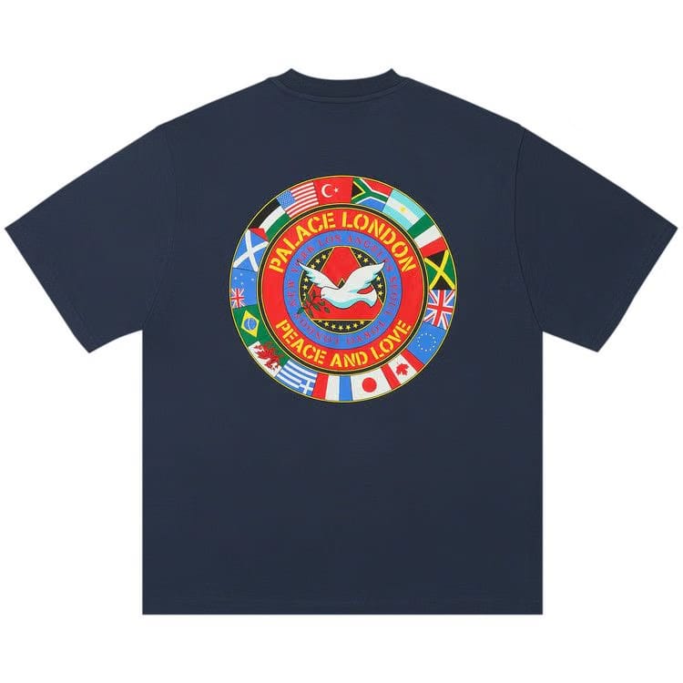 Palace Nations T-Shirt Navy