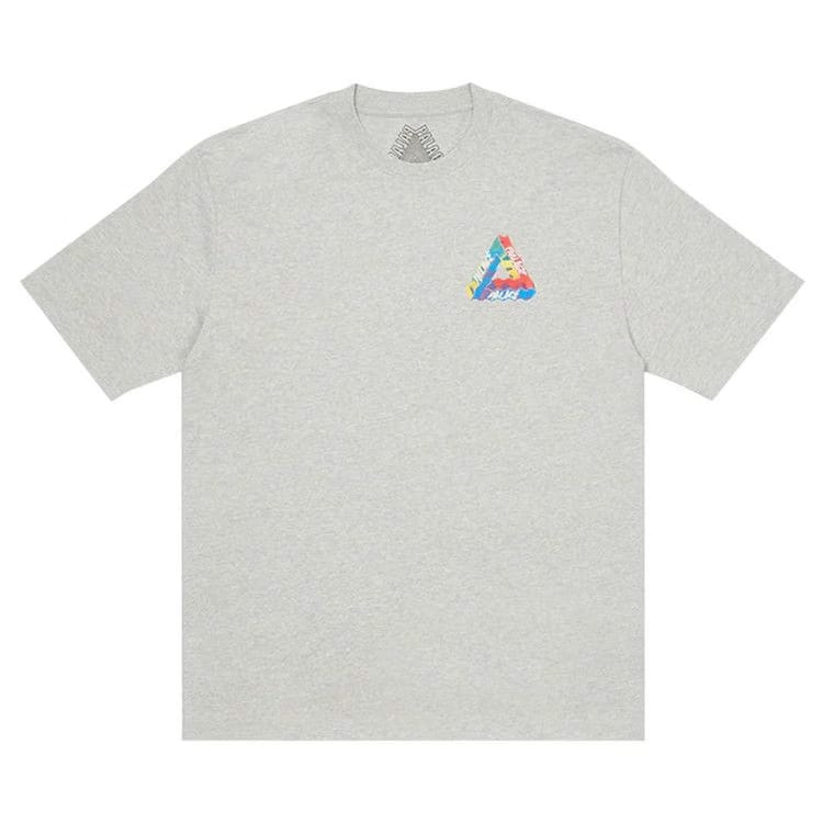 Palace Tri-Visions T-Shirt Grey Marl