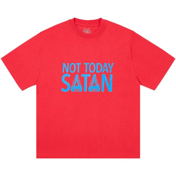 Palace Nicht Today T-Shirt Tomato Red