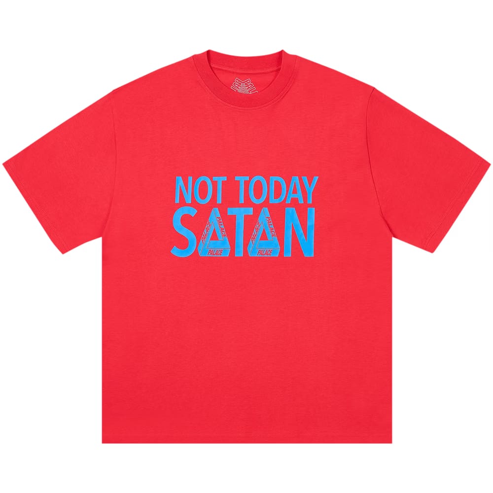 Palace Nicht Today T-Shirt Tomato Red