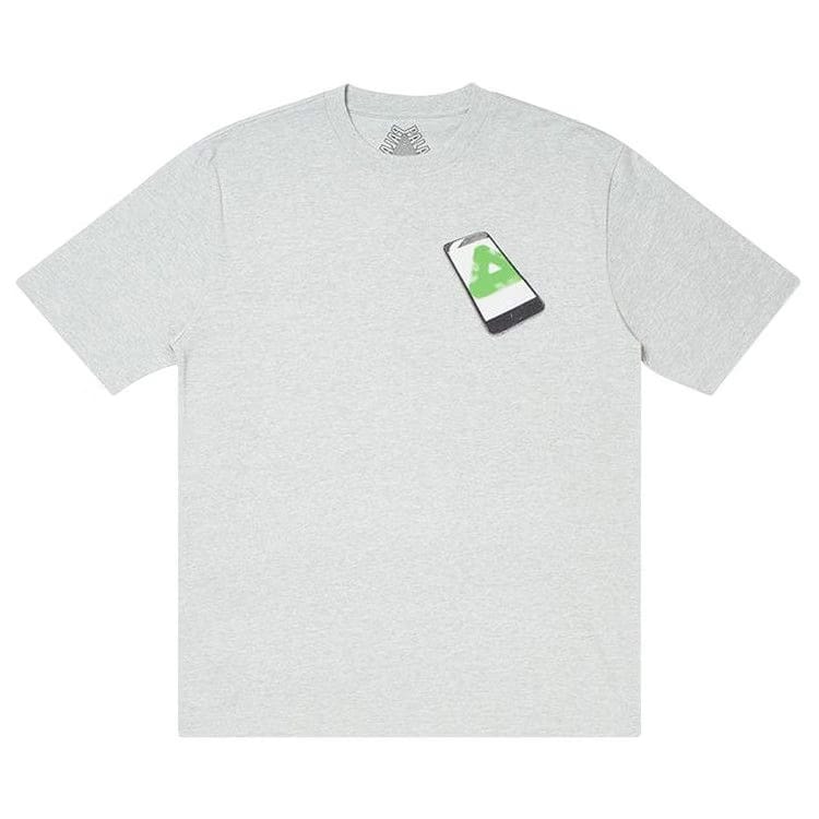 Palace Tri-Phone T-Shirt Grey Marl
