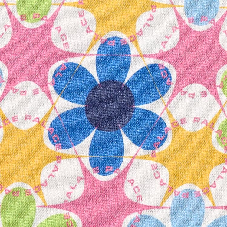 Palace Curtains T-Shirt Pink/Blue