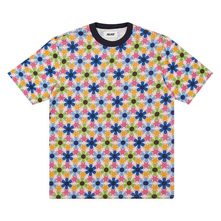 Palace Curtains T-Shirt Pink/Blue