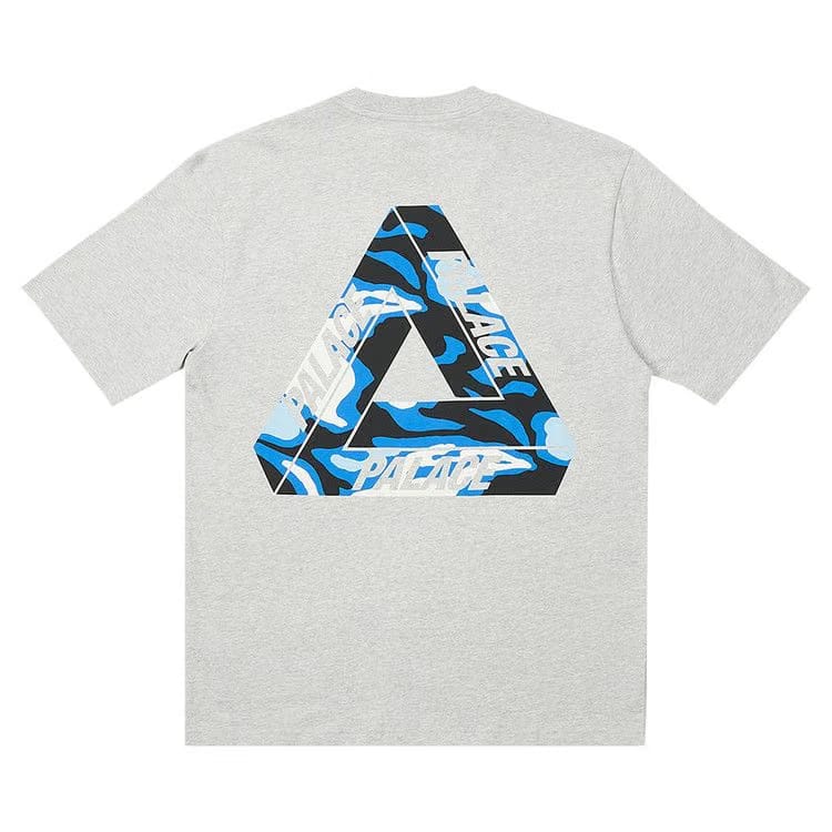 Palace Jungle Camo Tri-Ferg T-Shirt Grey Marl