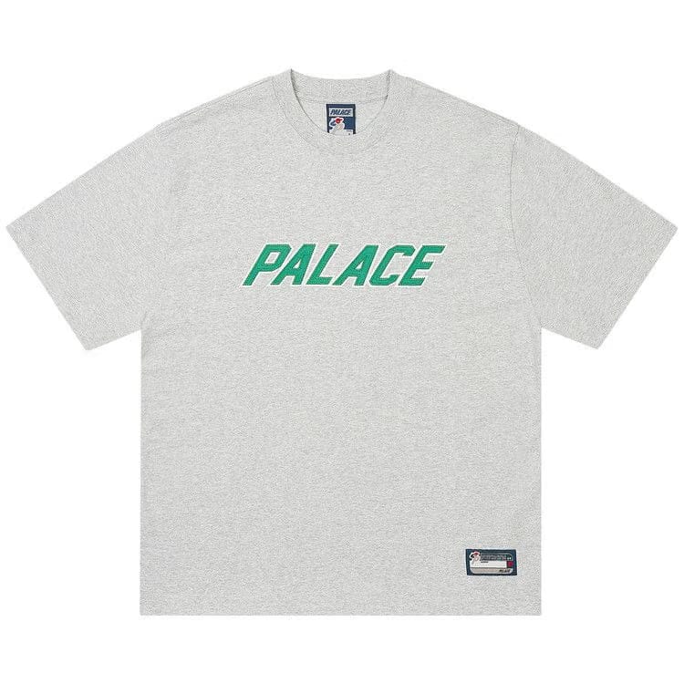 Palace Athletic Logo T-Shirt Grey Marl