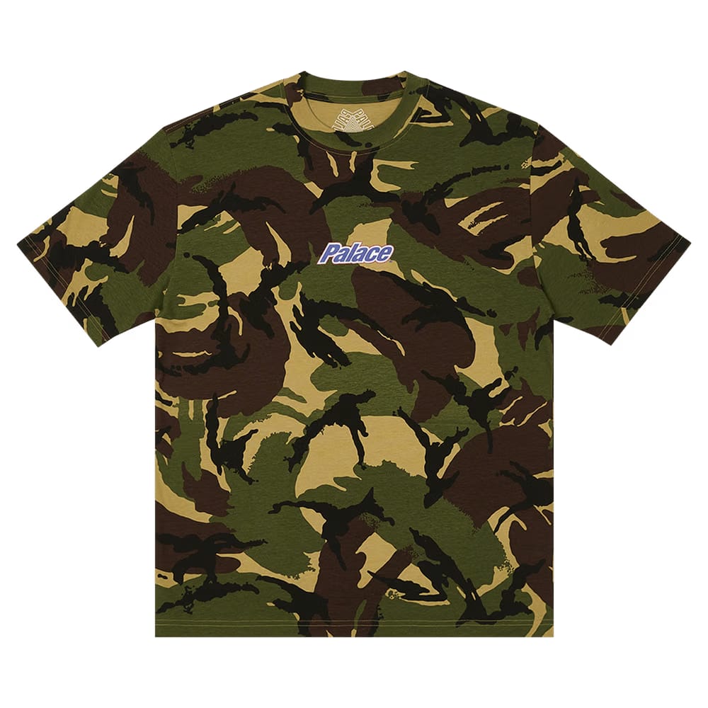 Palace Standard T-Shirt Woodland Camo