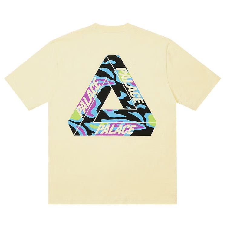 Palace Jungle Camo Tri-Ferg T-Shirt Mellow Yellow