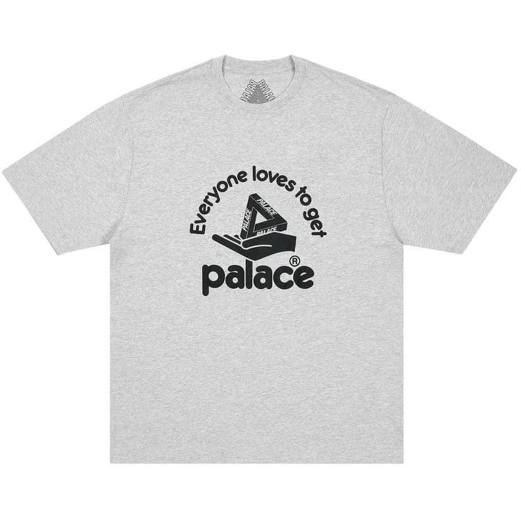 Palace Hand Out T-Shirt Grey Marl