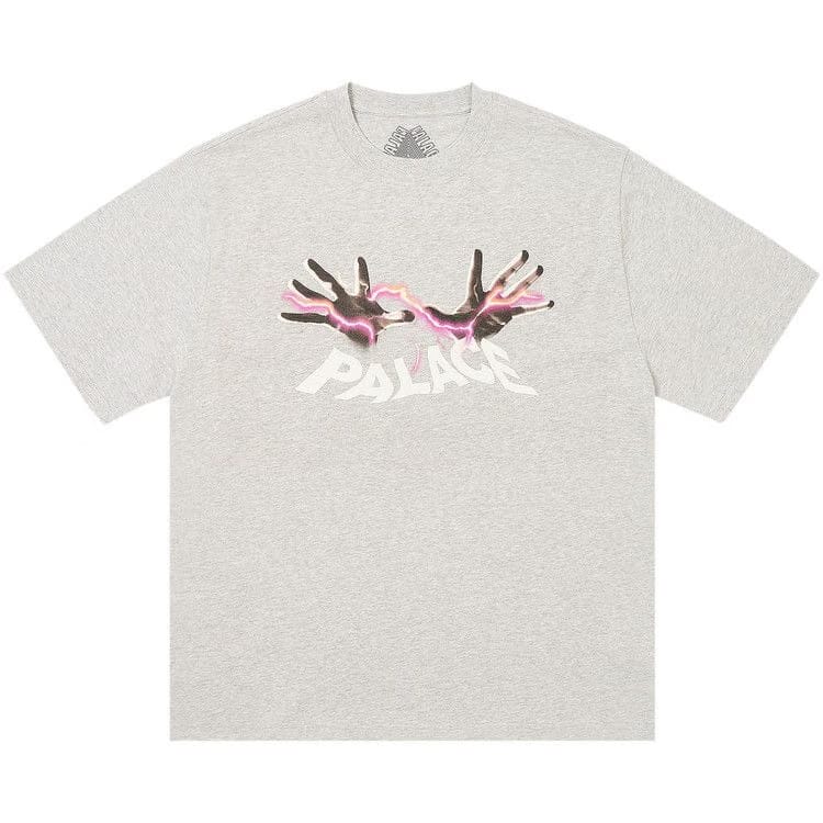 Palace Hands On T-Shirt Grey Marl