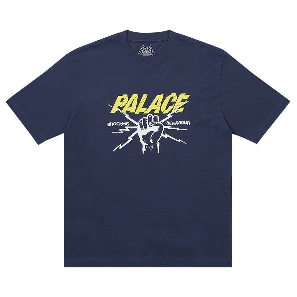 Palace Shocking Behaviour T-Shirt Navy
