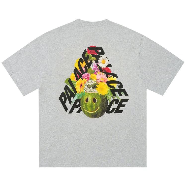 Palace P-3 Punch T-Shirt Grey Marl