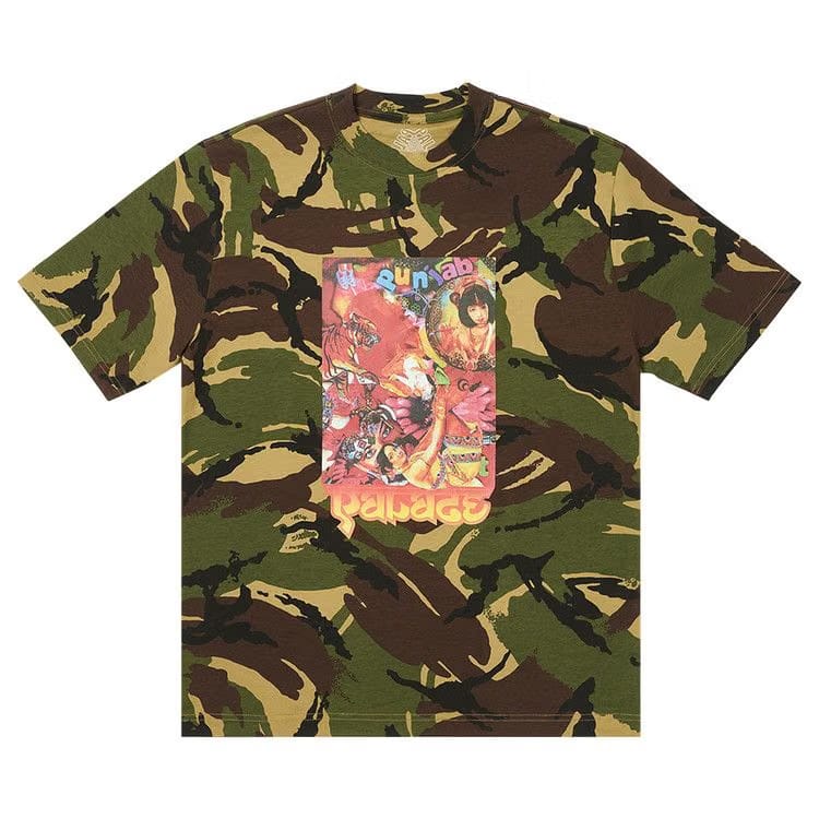 Palace Chila T-Shirt Woodland Camo