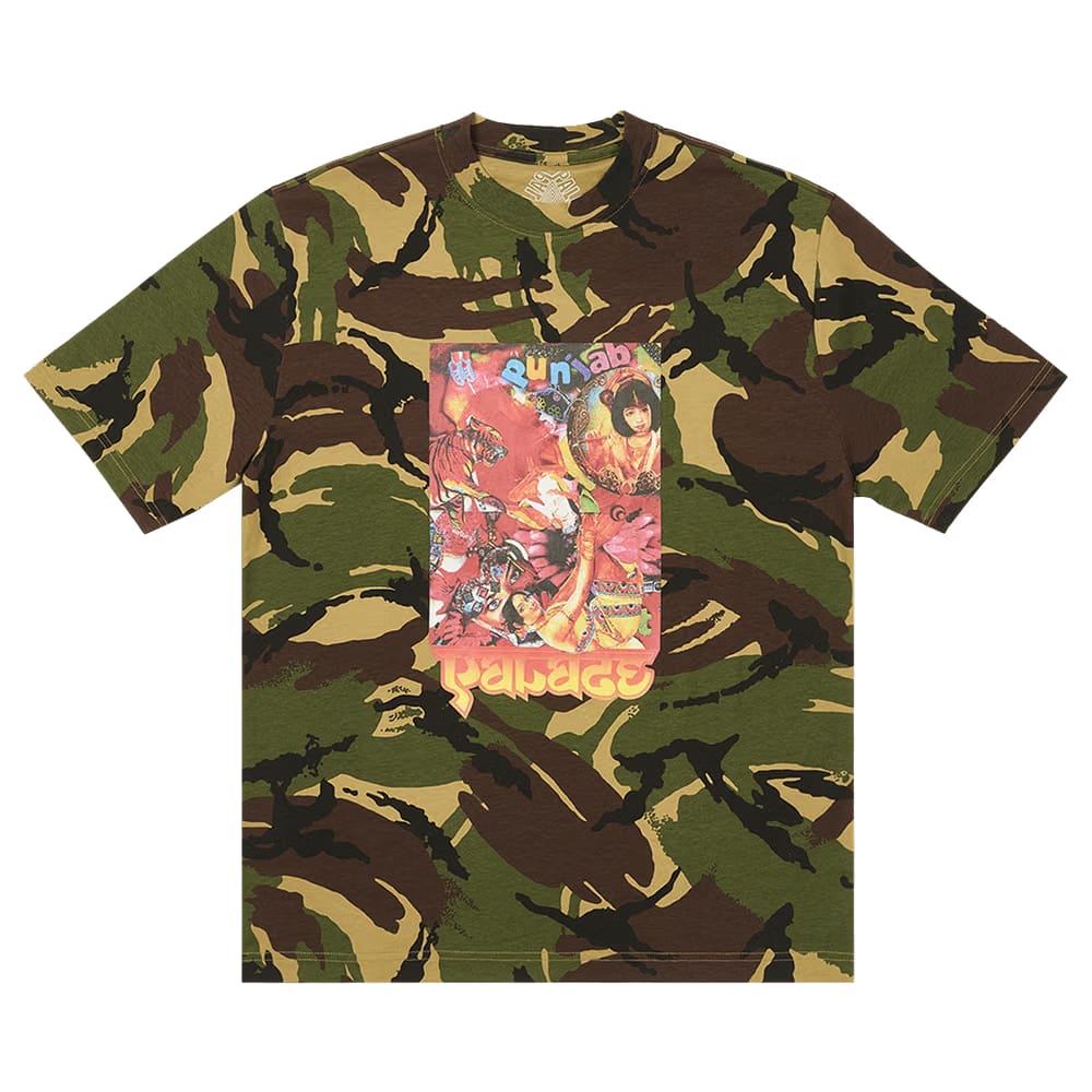 Palace Chila T-Shirt Woodland Camo