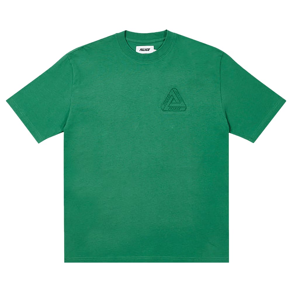 Palace Tri-Ferg Embossed T-Shirt Green