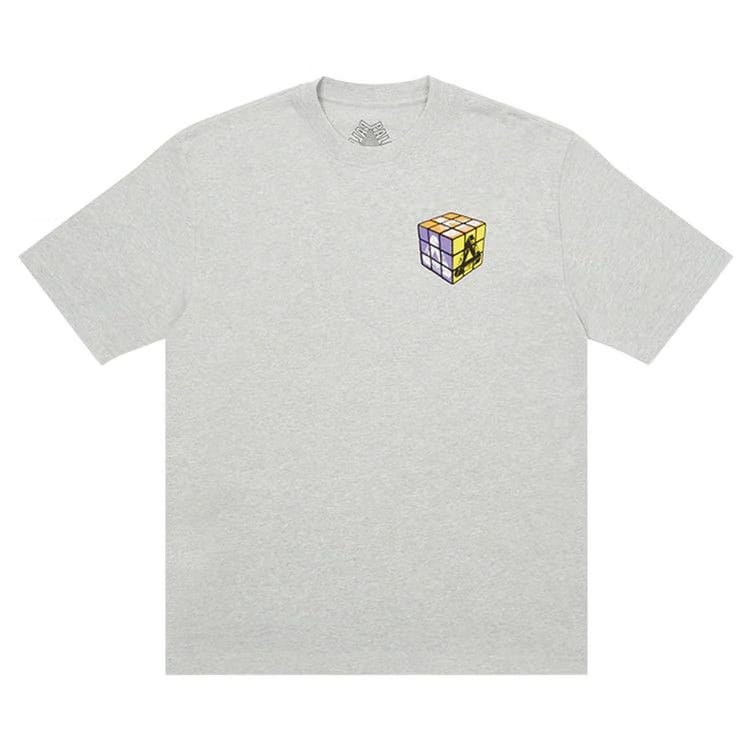 Palace Don'T Be Square T-Shirt Grey Marl