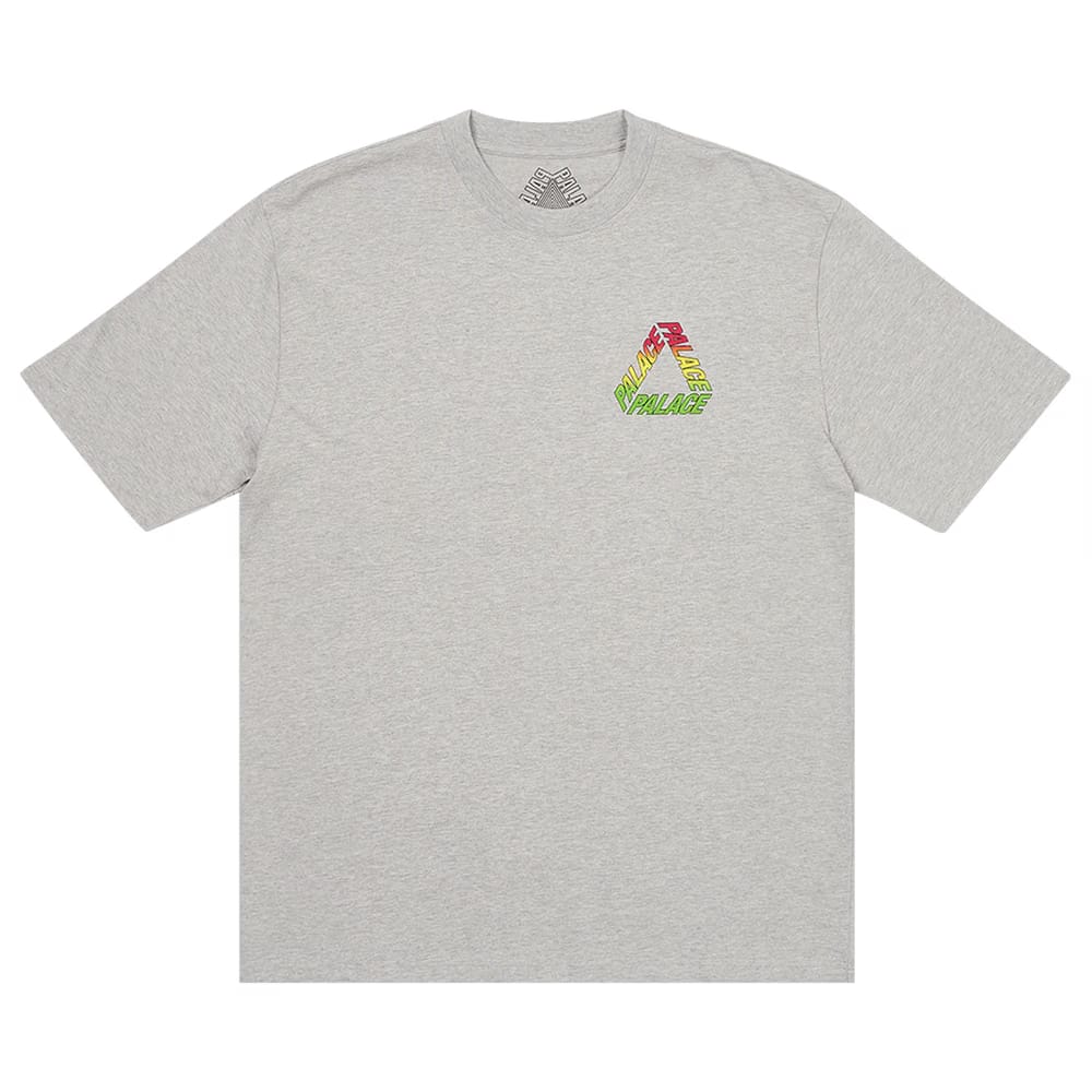 Palace Spectrum P3 T-Shirt Grey Marl