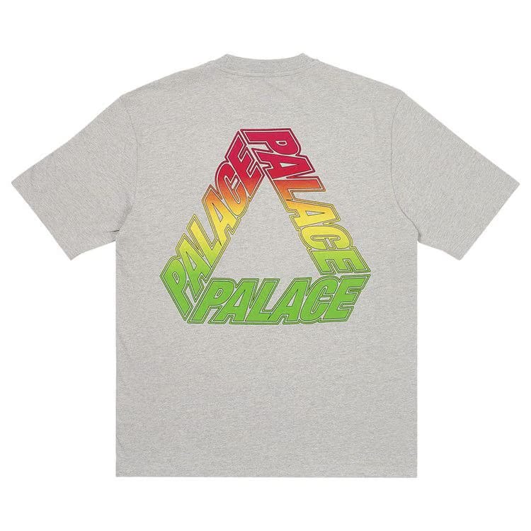 Palace Spectrum P3 T-Shirt Grey Marl