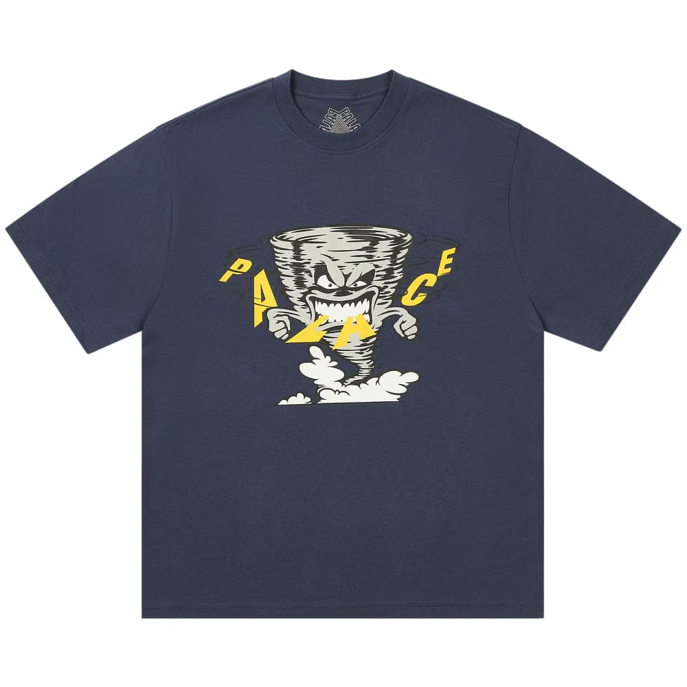 Palace Tornado T-Shirt Navy