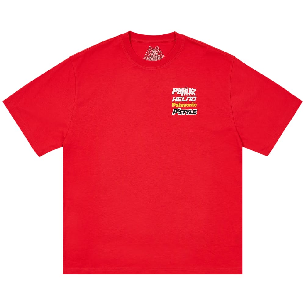 Palace Racey T-Shirt Truest Red