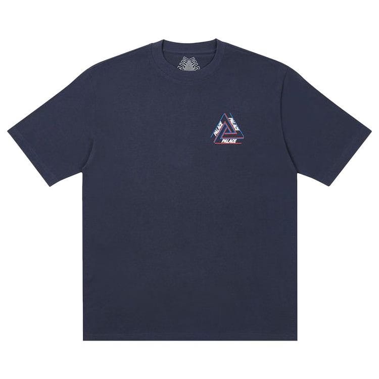 Palace Basically A Tri-Ferg T-Shirt Navy