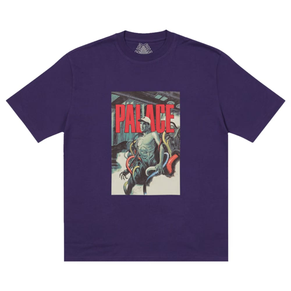 Palace Mangas T-Shirt Purple