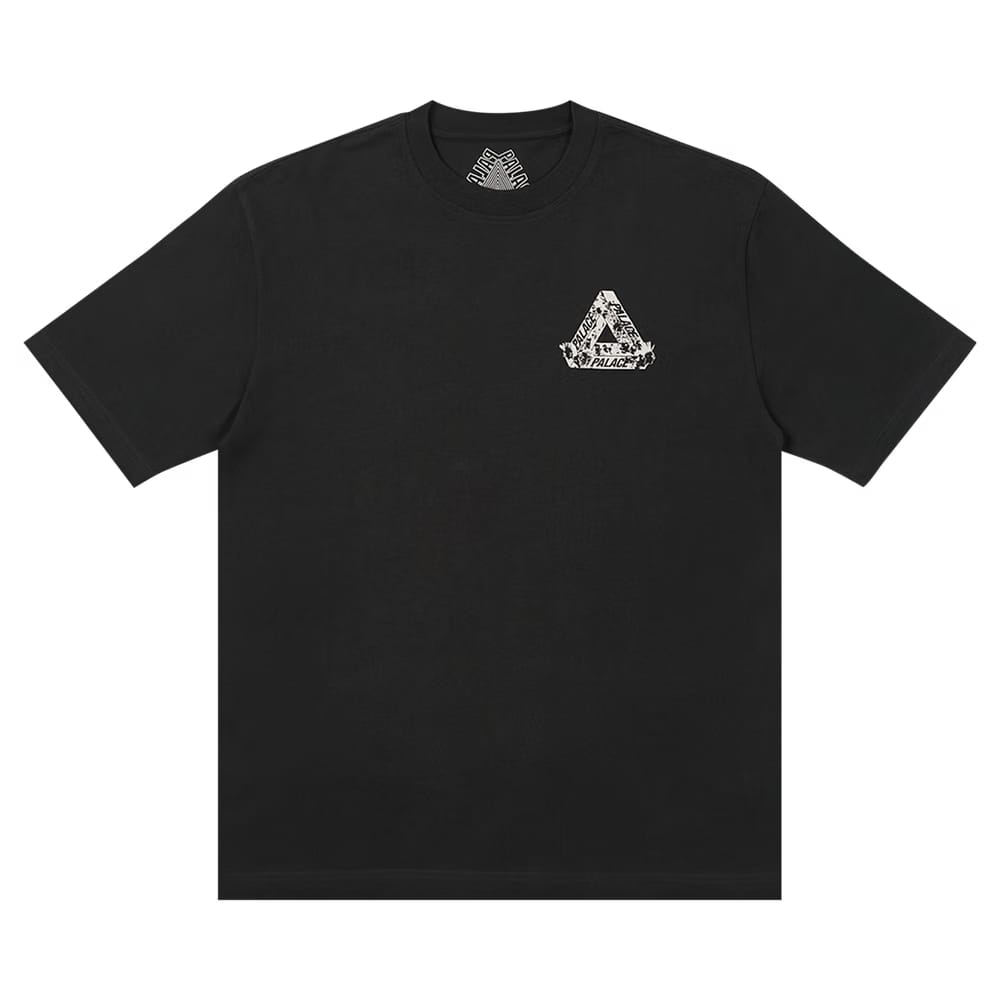 Palace Tri-Heads T-Shirt Black