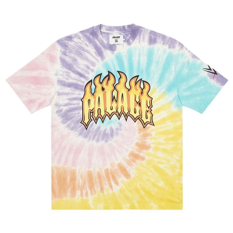Palace x WWE Dude T-Shirt Tie-Dye