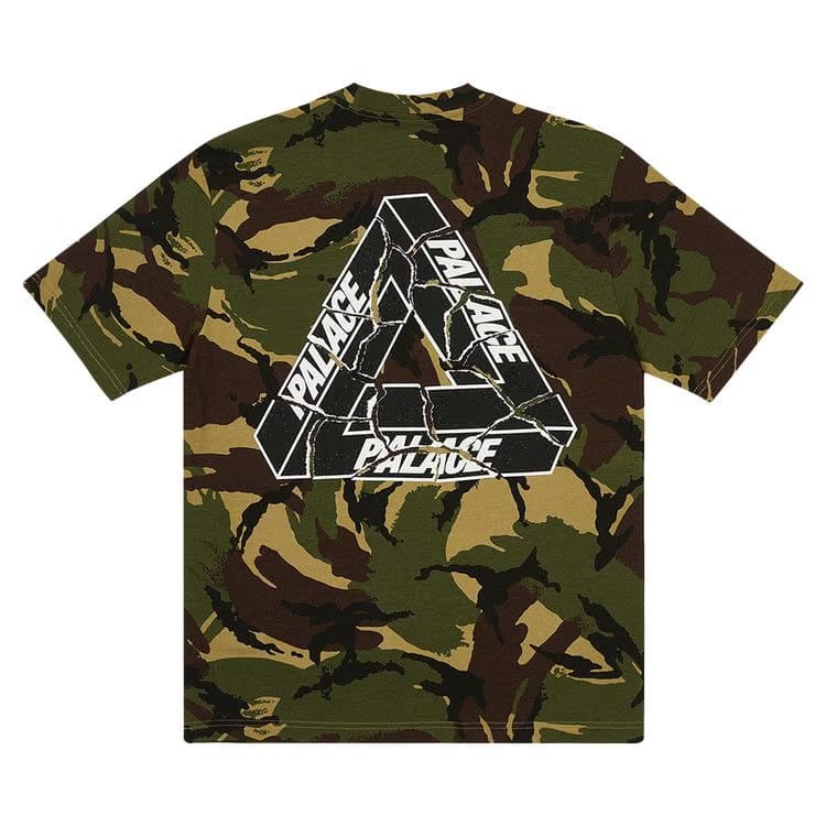 Palace Tri-Ripped T-Shirt Woodland Camo