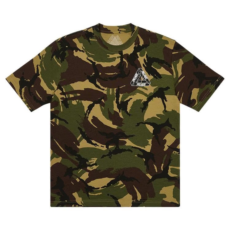 Palace Tri-Ripped T-Shirt Woodland Camo