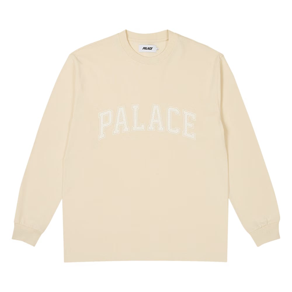 Palace Crack Me Up Long-Sleeve Soft White