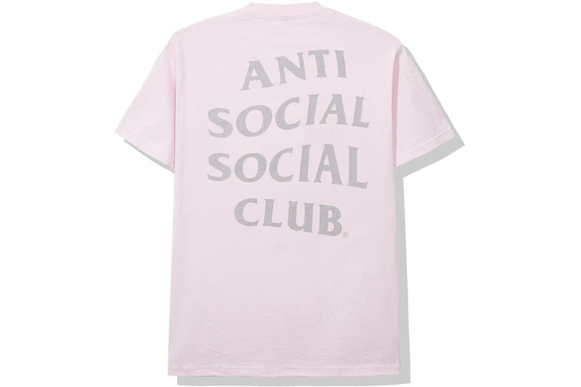 Anti Social Social Club x USPS Work T-Shirt Pink