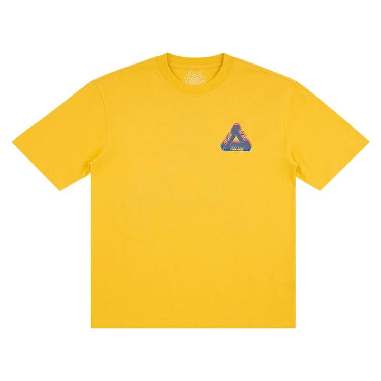 Palace Tri-Ferg Colour Blur T-Shirt Pale Yellow