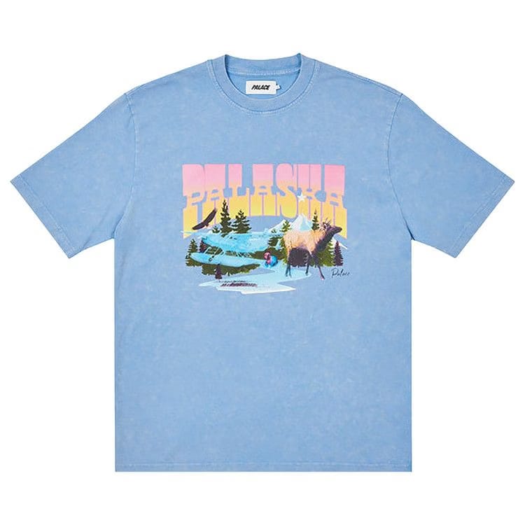 Palace Palaska Dye T-Shirt Blue