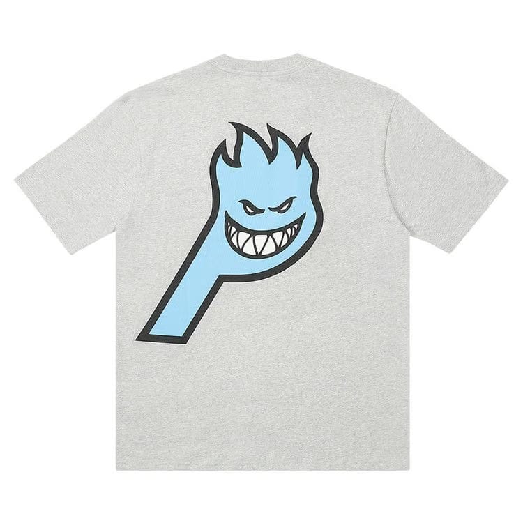 Palace x Spitfire P-Head T-Shirt Grey